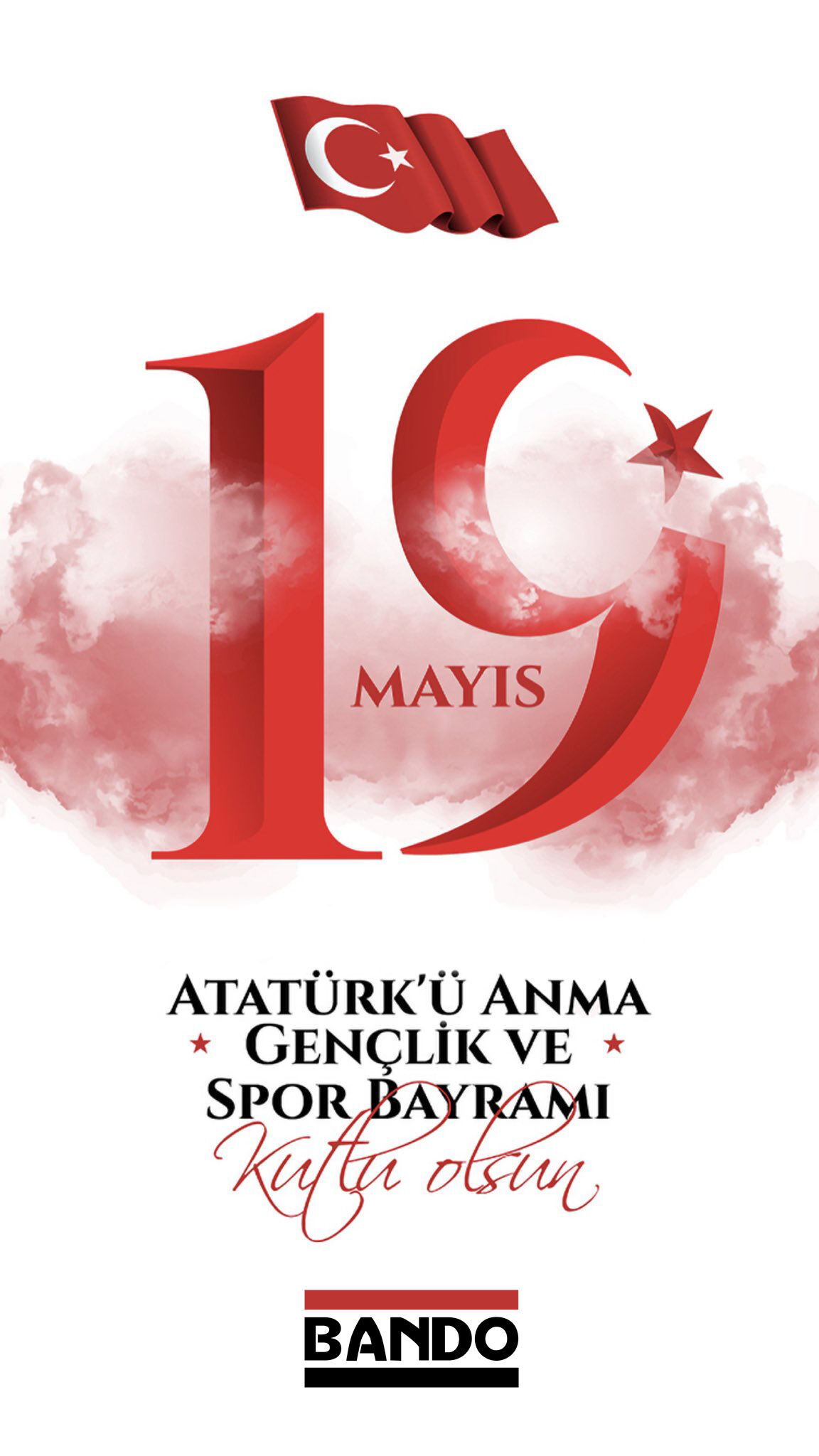 19 Mayıs Atatürk'ü Anma, Gençlik ve Spor Bayramımız Kutlu Olsun!